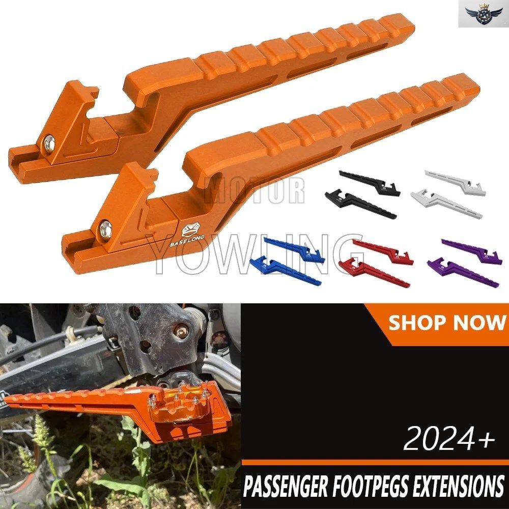 オートバイ用パッセンジャーフットペグエクステンション 125 200 250 300 350 380 400 450 500 520 525 530 540 EXC EXC-F EXC-G MXC SX SX