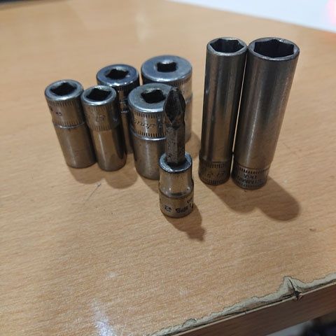 Snap-on スナップオン TMMS8、10、12、14、15 STMM8、10 TMP22E 1/4 各種ソケット 計8個セット 7,623円