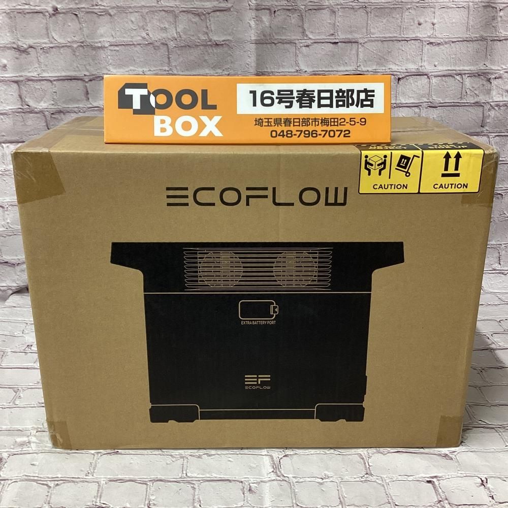 【未使用・長期保管品】EcoFlow/エコフロー ZMR330-JP ポータブル電源 DELTA2④ 【201】