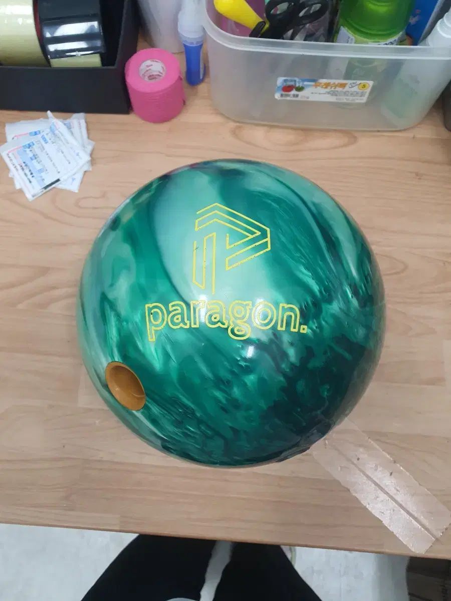 中古ボーリングボール 15p パラゴンパール