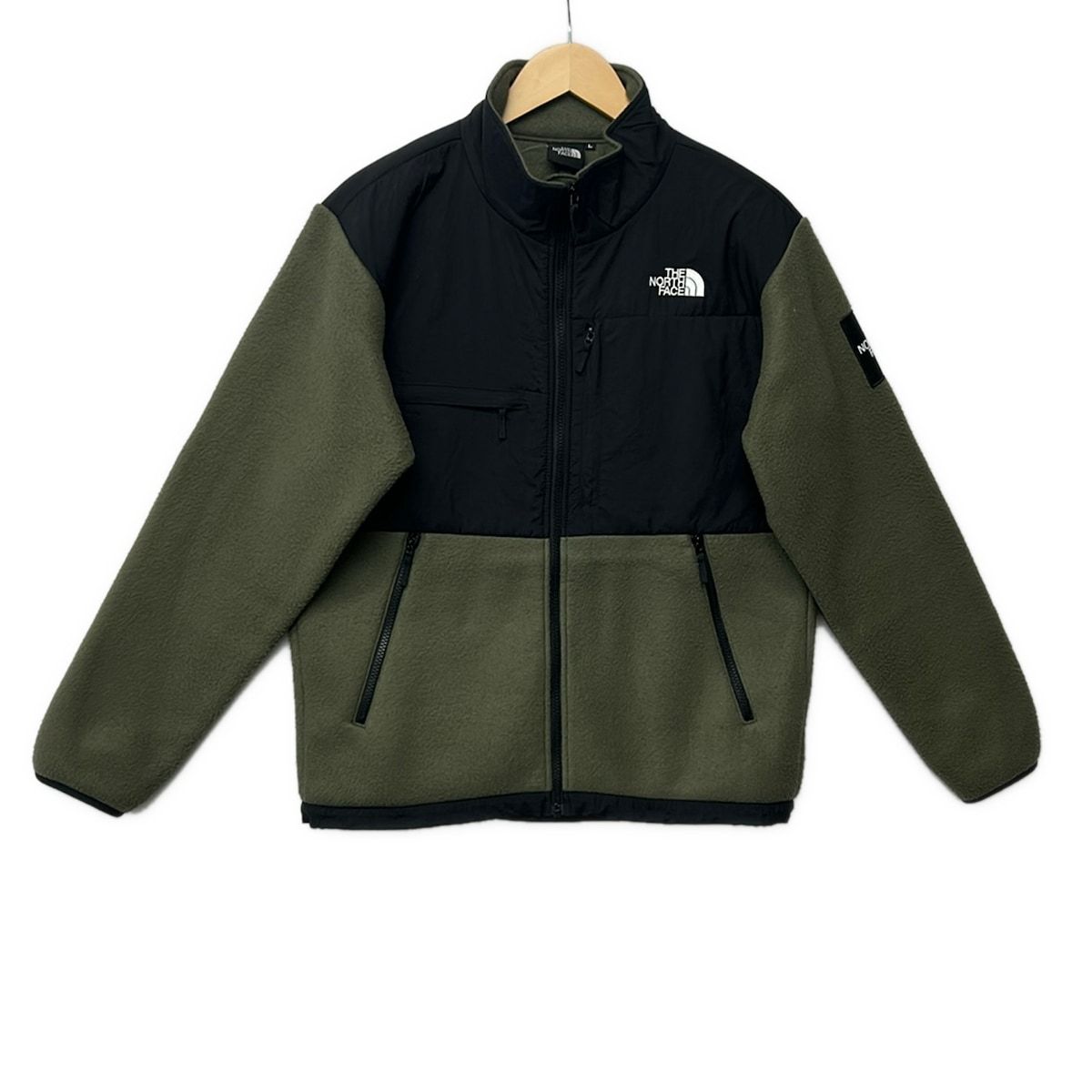THE NORTH FACE(ノースフェイス) ブルゾン サイズL メンズ - カーキ×黒 長袖/秋/冬