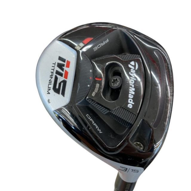 【中古】 テーラーメイド M5 3W フェアウェイウッド FW リシャフト (フレックスその他) メンズ 男性用 右利き 右用 Cランク ゴルフクラブ