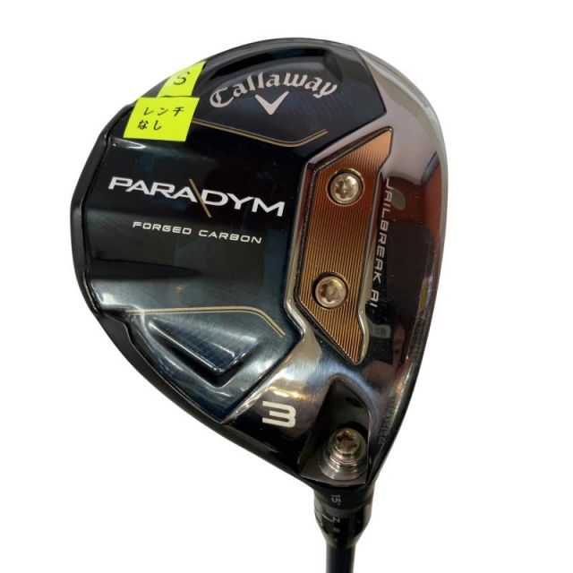 【中古】 キャロウェイ PARADYM 3W フェアウェイウッド FW VENTUS TR 5 for CW(PARADYM FW) (フレックスS) メンズ 男性用 右利き 右用 Cランク ゴルフクラブ