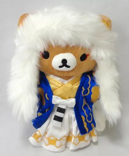 【中古】ぬいぐるみ リラックマ(親獅子) リラックマ×歌舞伎ぬいぐるみ 「リラックマ」 リラックマストア＆松竹歌舞伎屋本舗限定