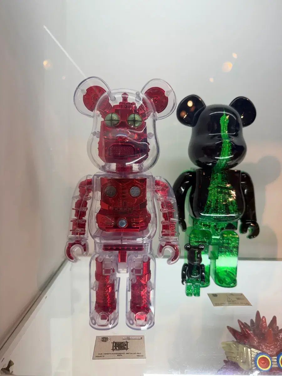 BE@RBRICK(ベアブリック) HS 400% メタリック レッド