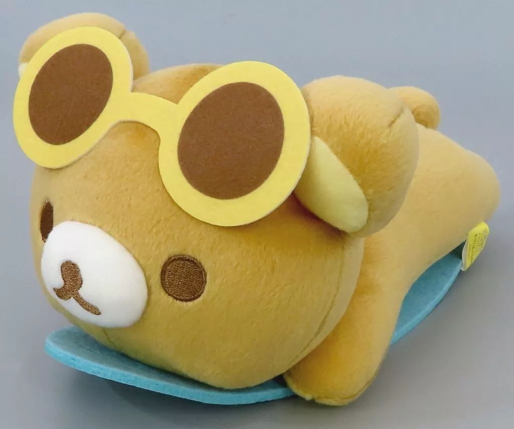 [Used] Plush Rilakkuma Surfing Plush Toy BIG “Rilakkuma”