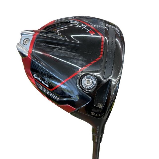 【中古】 テーラーメイド STEALTH2 9° ドライバー DR TENSEI RED TM50(STEALTH DR) (フレックスS) メンズ 男性用 右利き 右用 Dランク ゴルフクラブ