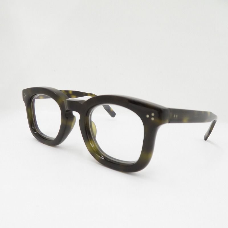 【瀬戸大橋店】 中古 メガネ guepard 伊達メガネ - ブラウン サイズ：不明 【116】 14,454円