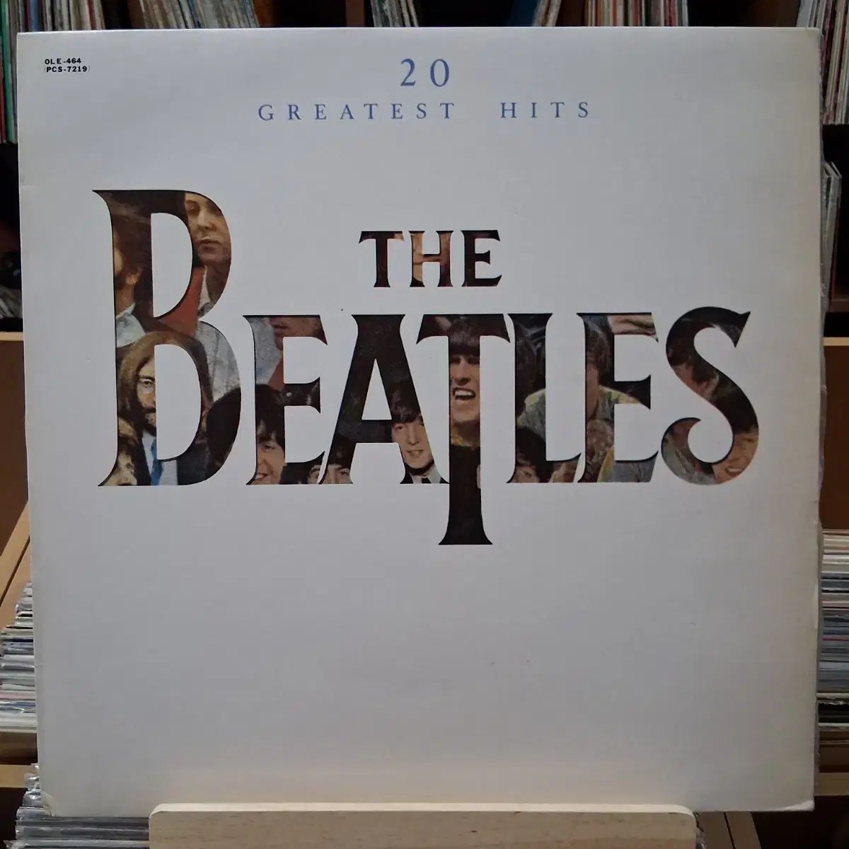 収集価値 BEATLES ビートルズ 20 greatest hits LP