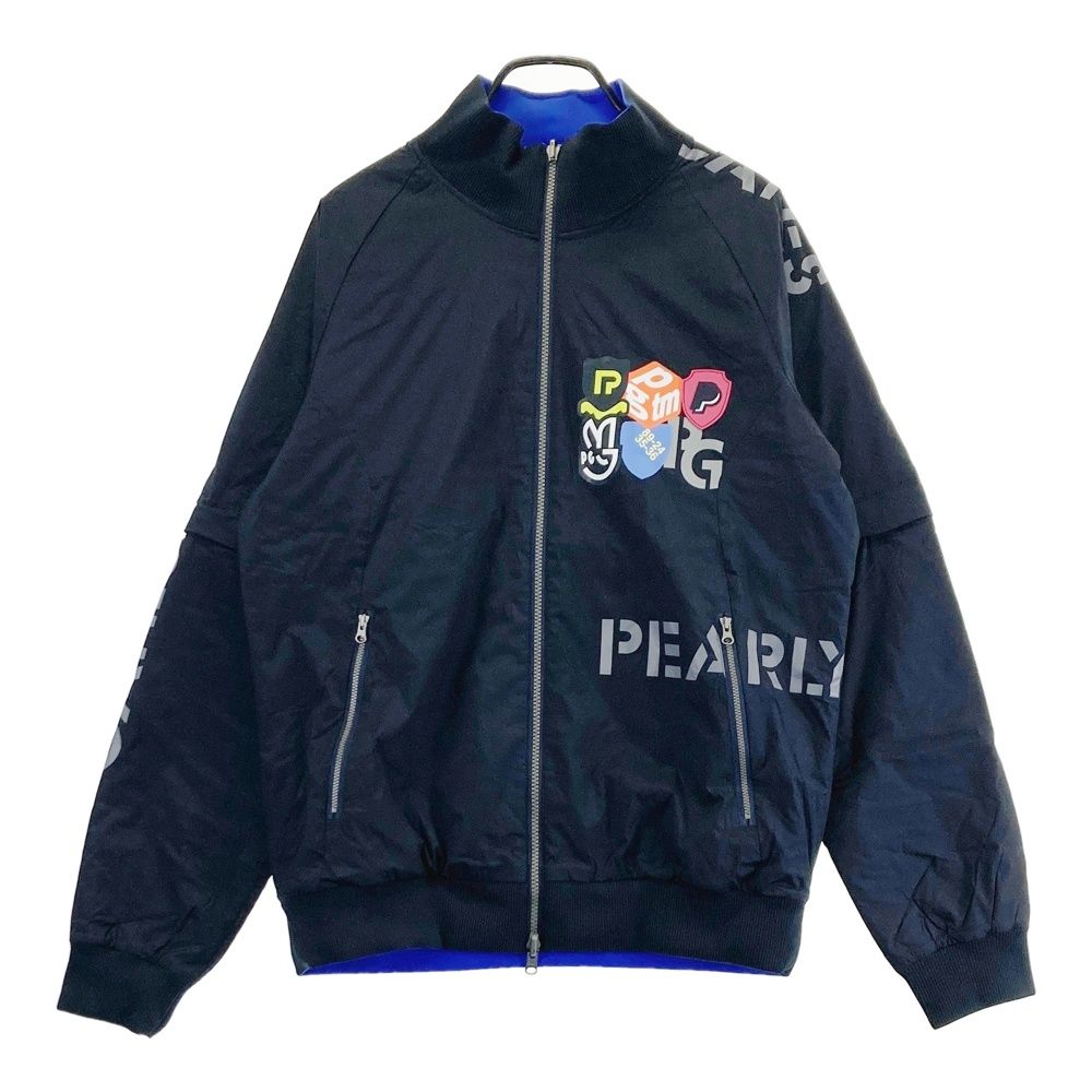 サイズ：6 PEARLY GATES パーリーゲイツ 2025年モデル 4WAY リバーシブル中綿ジャケット ブラック系 [240101742525] ゴルフウェア メンズ ストスト