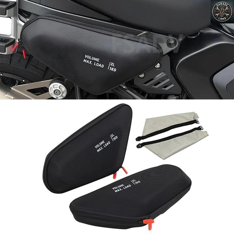 R1300GS アドベンチャー サイドフレームバッグ ストレージパッケージバッグ 防水バッグ BMW R1300GSA A ADV 2024 - 26