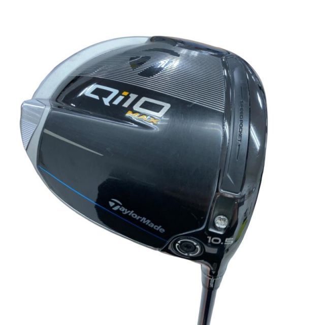 【中古】 テーラーメイド Qi10 MAX 10.5° ドライバー DR Diamana BLUE TM50(Qi10 DR) (フレックスS) メンズ 男性用 右利き 右用 Cランク ゴルフクラブ