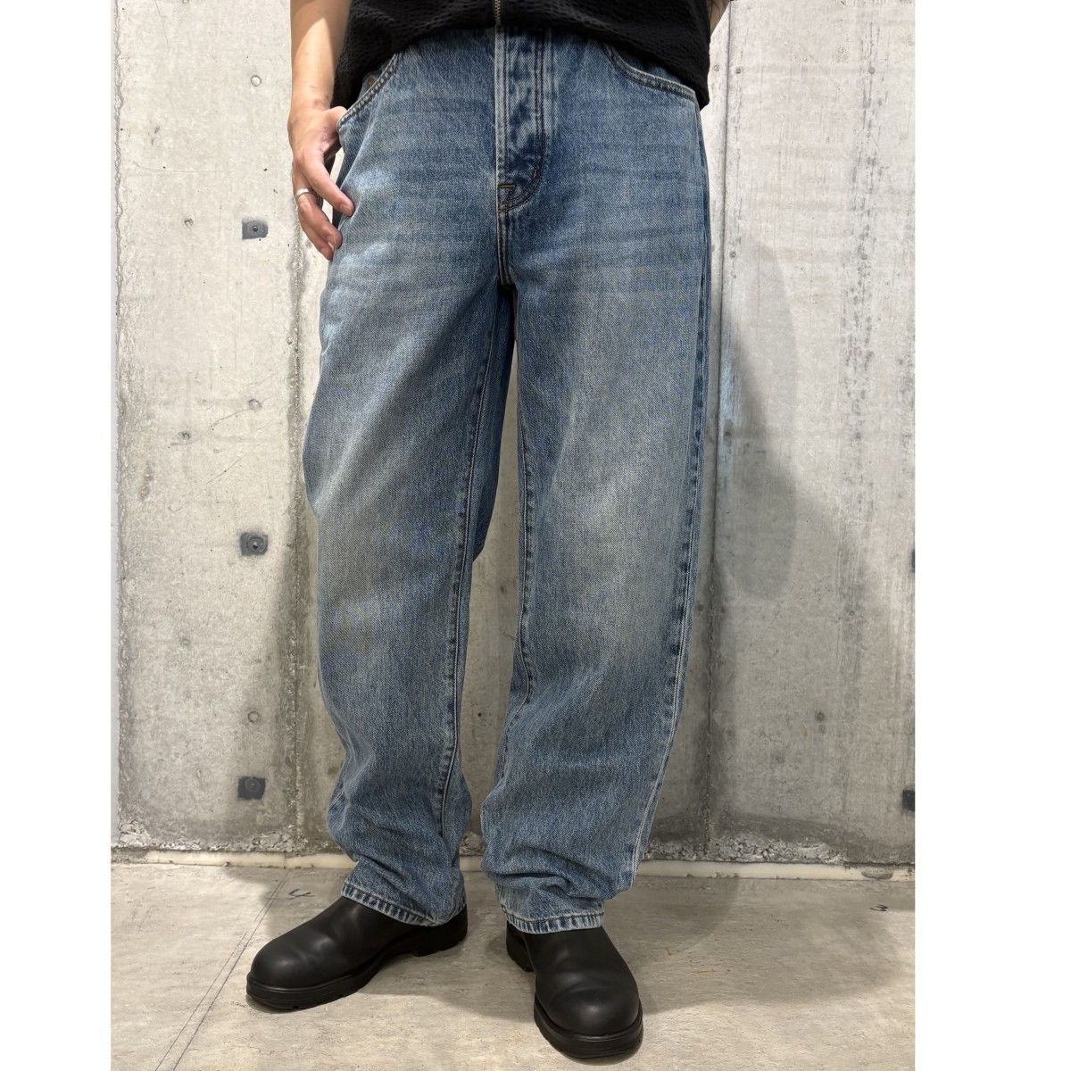 stussy 26SS New Classic Jean Denim VintageUsedヴィンテージ加工インディゴストーンウォッシュデニムパンツ 8069000147667 18,432円