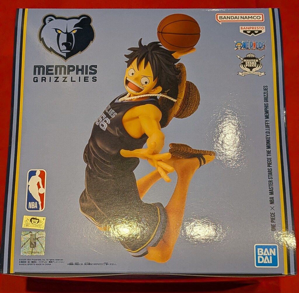 バンプレスト ONEPIECE×NBA MASTER STARS PIECE ONEPIECE MEMPHIS GRIZZLIES 6,344円
