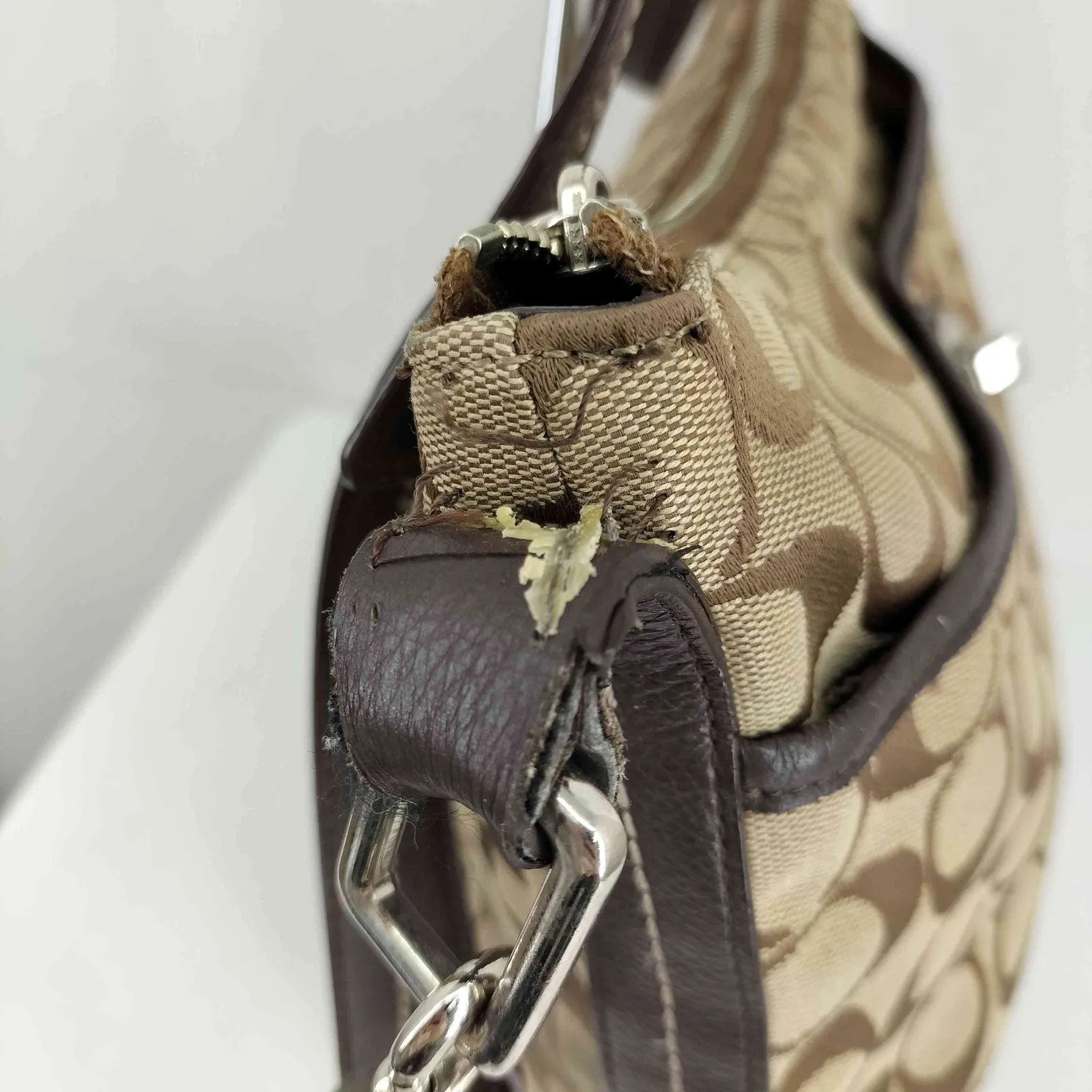 コーチ COACH シグネチャー ショルダーバッグ signature shoulderbag 