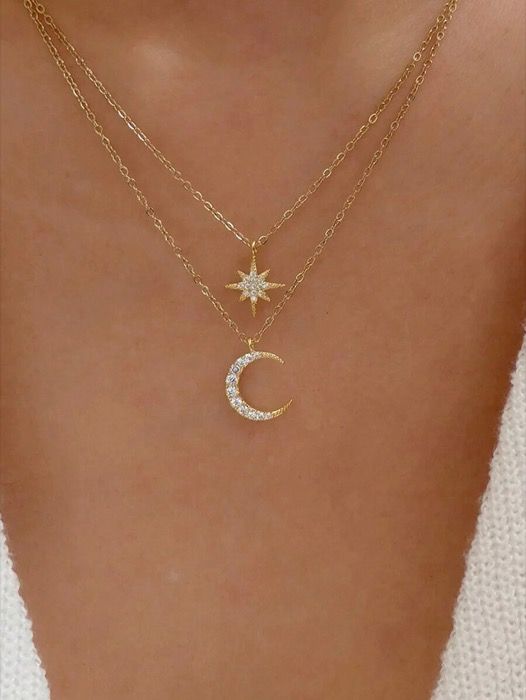 ジュエリー レディース ネックレス ペンダントネックレス シルバーデコレーション レイヤード レディースネックレス（・ デザイン）