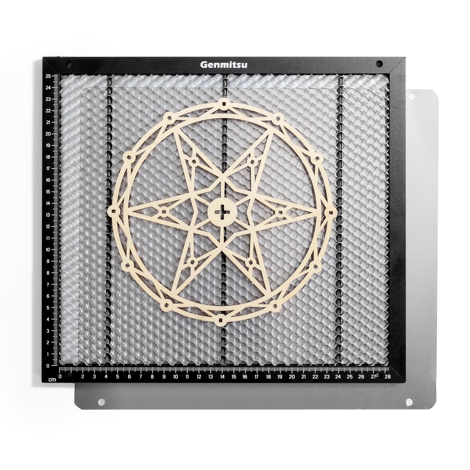 Genmitsu ハニカムレーザーベッド、12.4インチ x 11.1インチ、Kortekレーザー彫刻機とカッターマシンに最適、レーザー彫刻アクセサリーベッドテーブルで素早い放熱とデスク保護を実現i