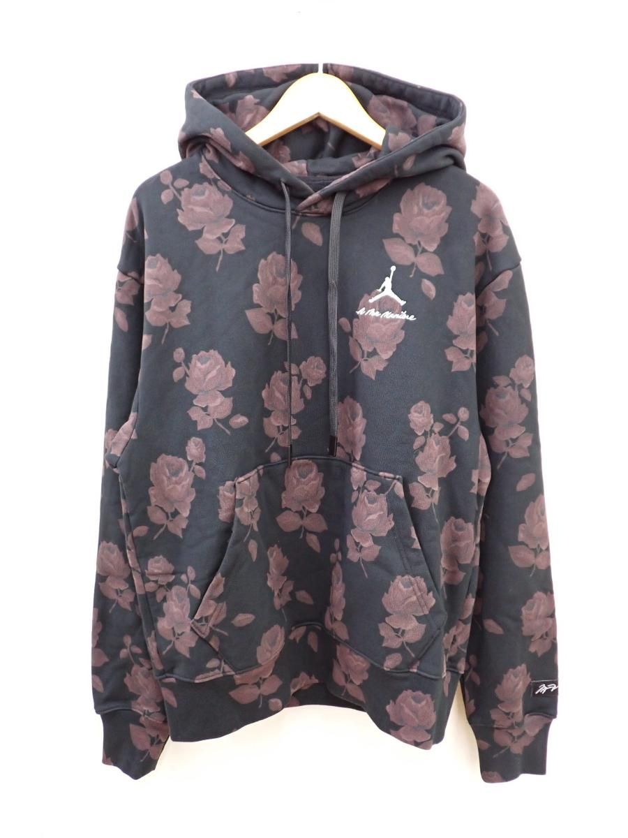 ★9333☆NIKE ナイキ DJ9753-010 ア マ マニエール ジョーダン フリース L/S フーディ プルオーバーパーカー 未使用美品 M