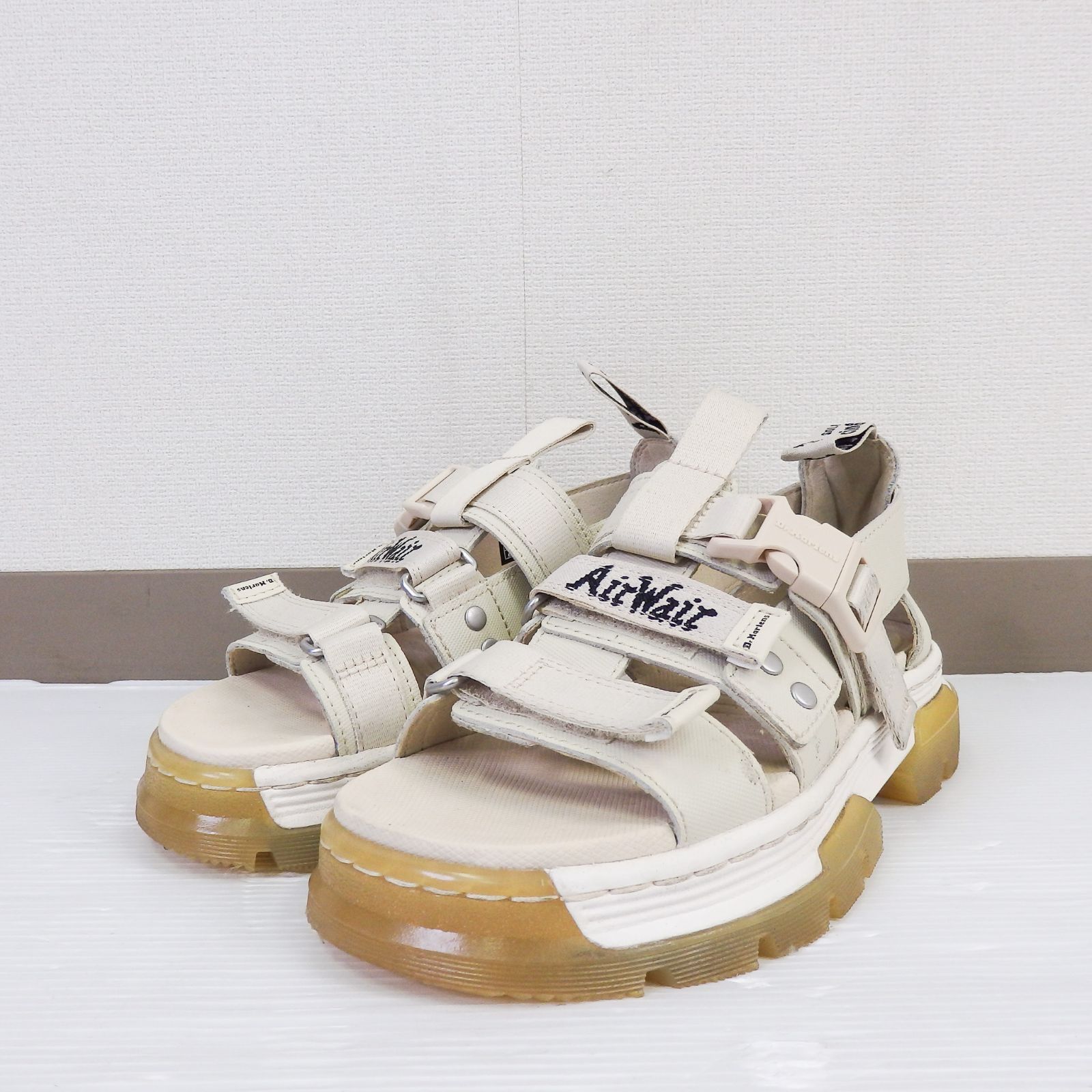 CO5641 Dr. Martens ドクターマーチン PEARSON II サンダル UK3 22.0cm AW006 KV12A パーチメントベージュ