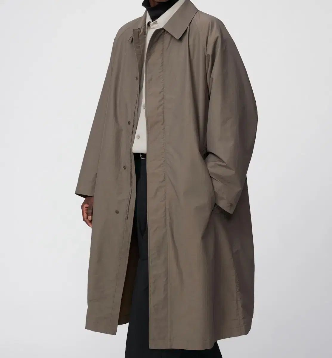 UNIQLO U オーバーサイズ Single ブレスト コート L