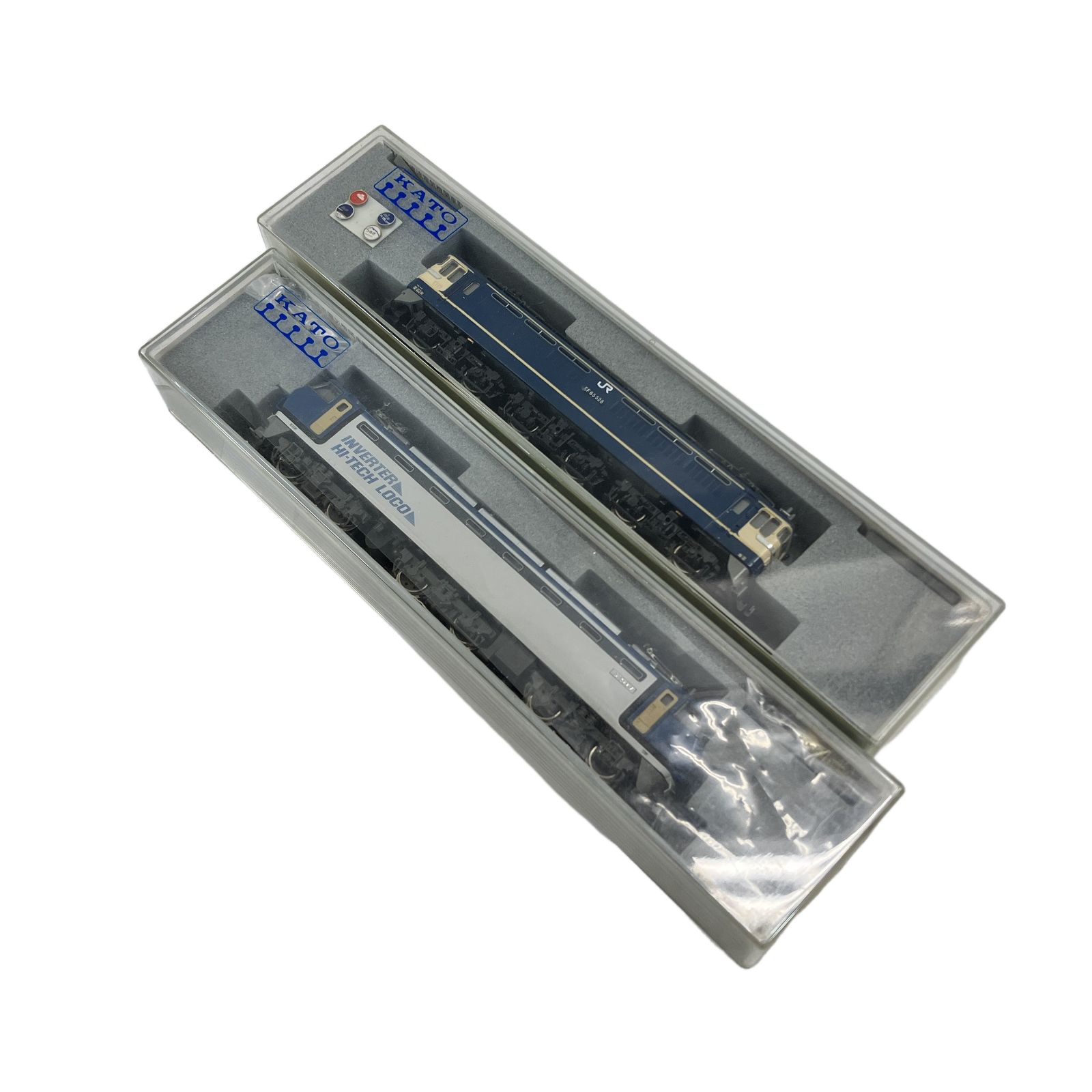 KATO 3017-1 3018 EF65 EF200 電気機関車 おまとめ 2両セット 鉄道模型