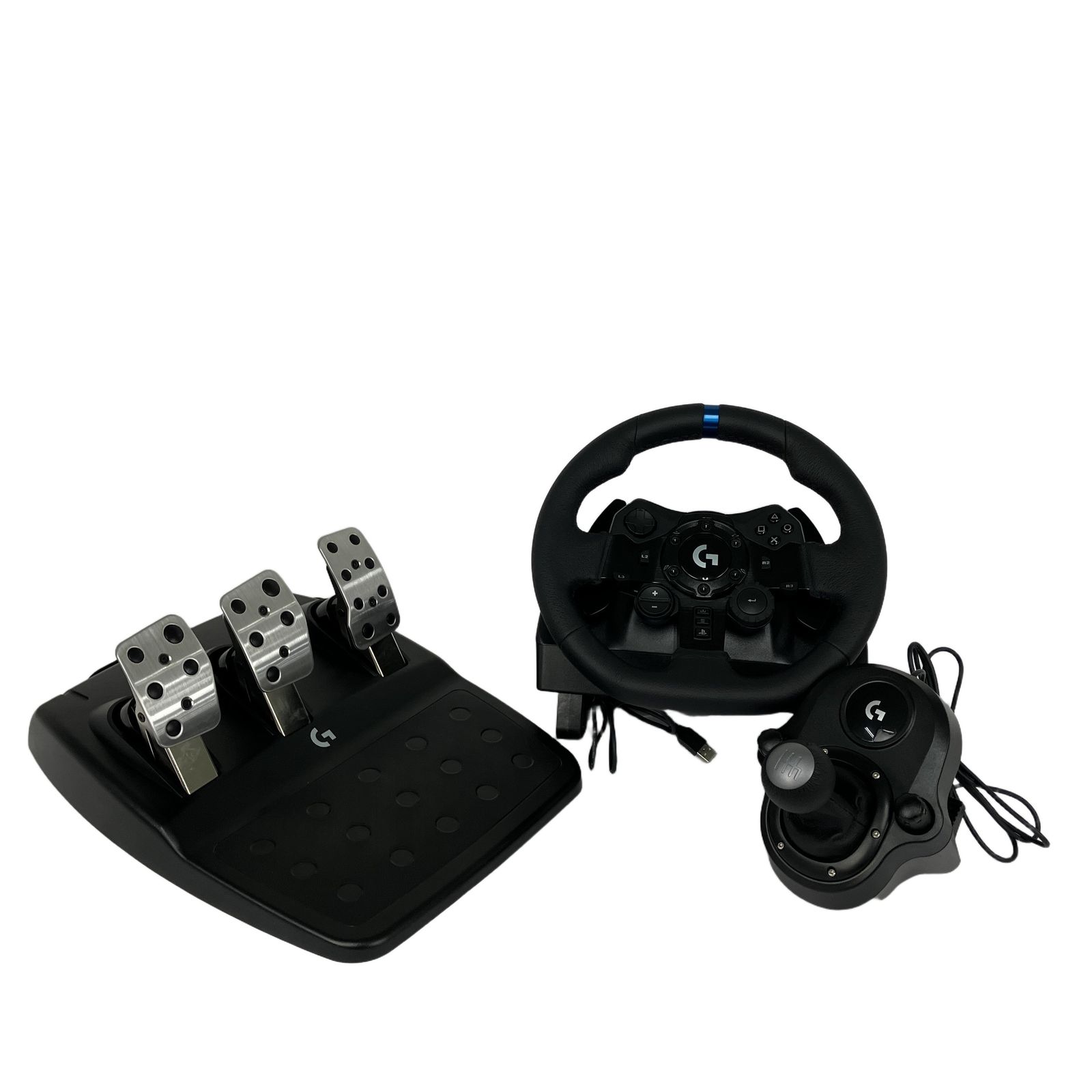 logicool G923 レーシング ホイール ペダル シフター セット ゲーミング コントローラー ゲーム機 中古 Y11514772