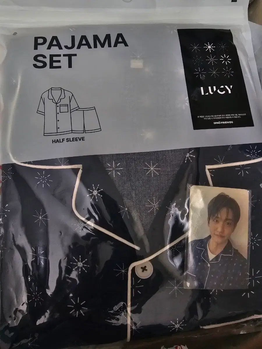 スパオ LUCY パジャマ セット + チョ・ウォンサン(CHO WONSANG) トレカ