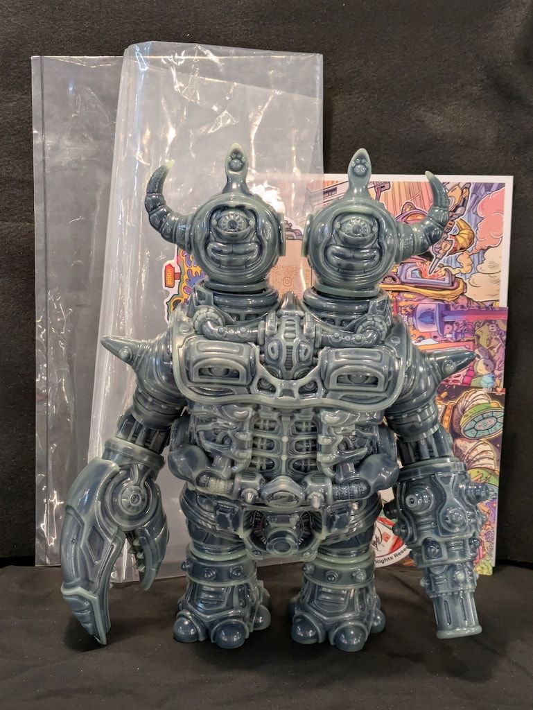 BODA STUDIOS 牛二 蓄光マーブル成型