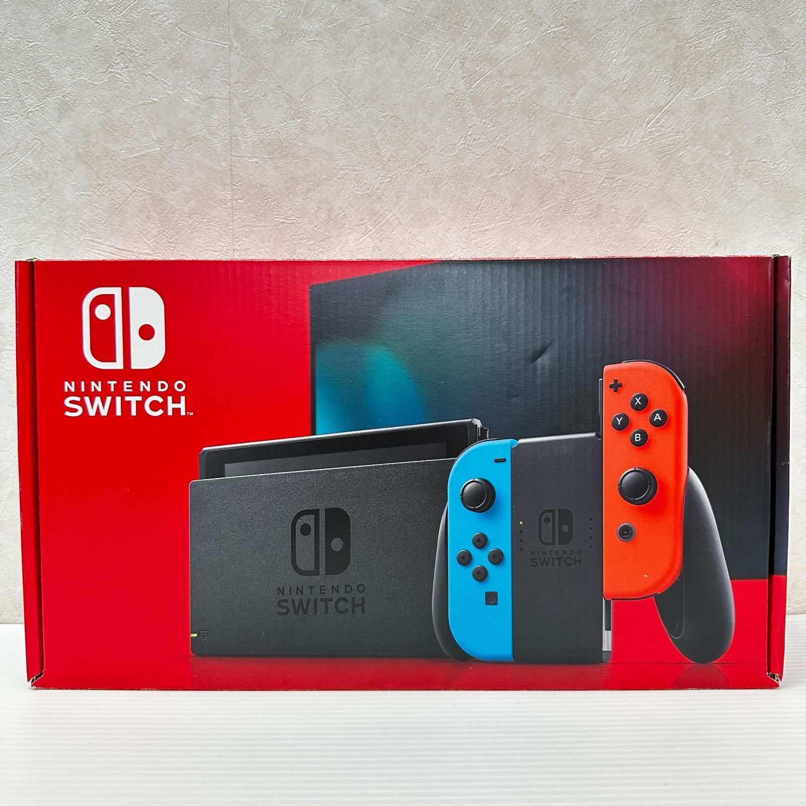 Nintendo Switch Joy-Con(L) ネオンブルー/(R) ネオンレッド バッテリー強化型 中古品 smghsw098230