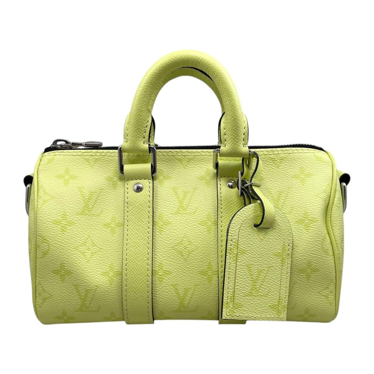 ☆ルイヴィトン ハンドバッグ キーポル・バンドリエール25 M14078 モノグラム タイガラマ レモネード イエロー LOUIS VUITTON 132,850円