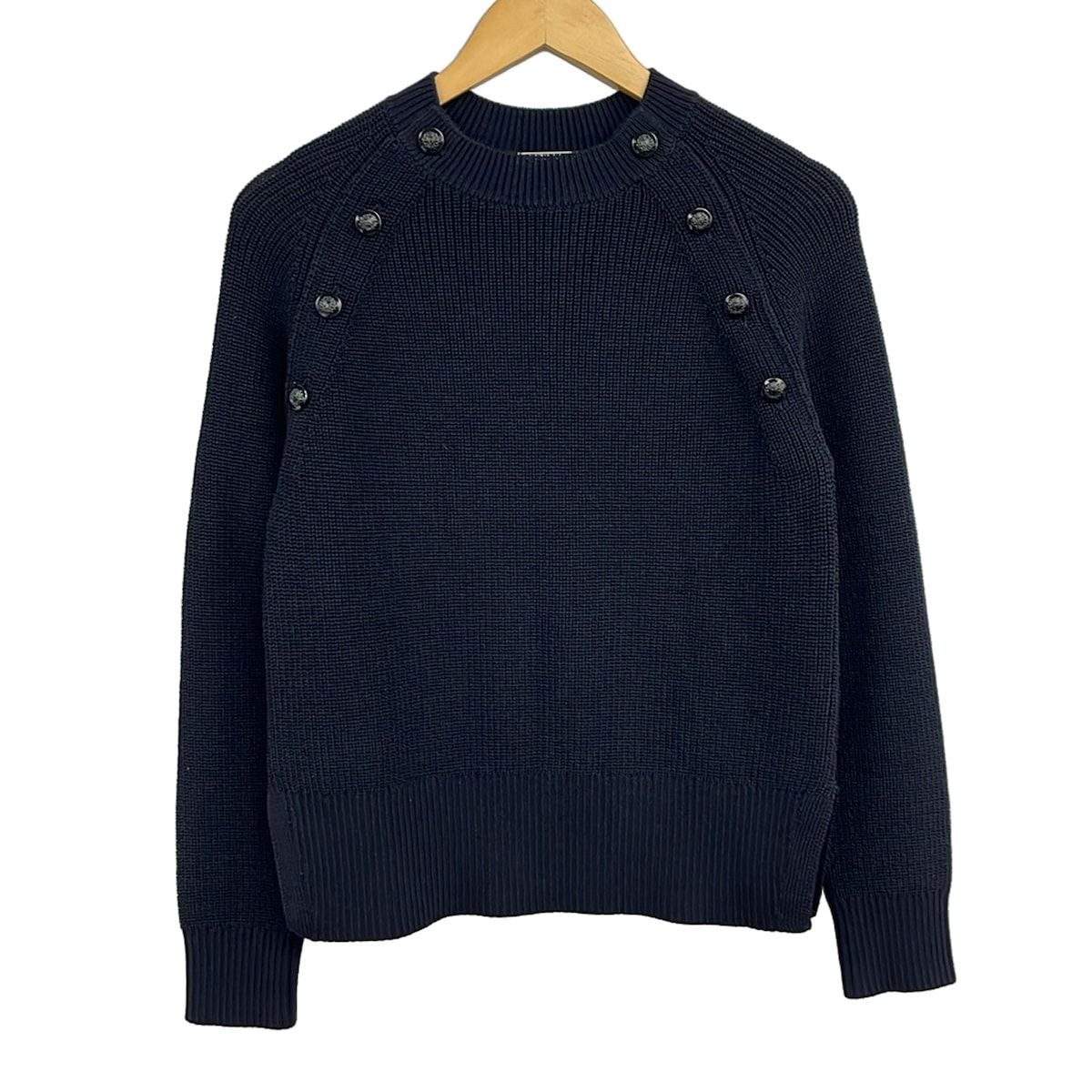 BEIGE(ベイジ) 長袖セーター サイズ4 XL レディース美品 - ダークネイビー