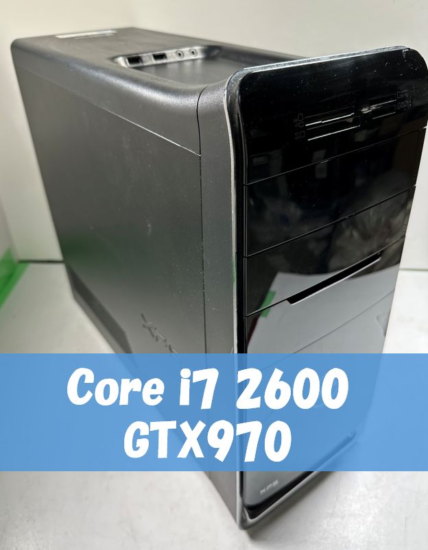 格安ゲーミング/i7 2600gtx970/Windows10/SSD128GB/HDD500GB/DELL/XPS8300/Windows10home/メモリ16GB