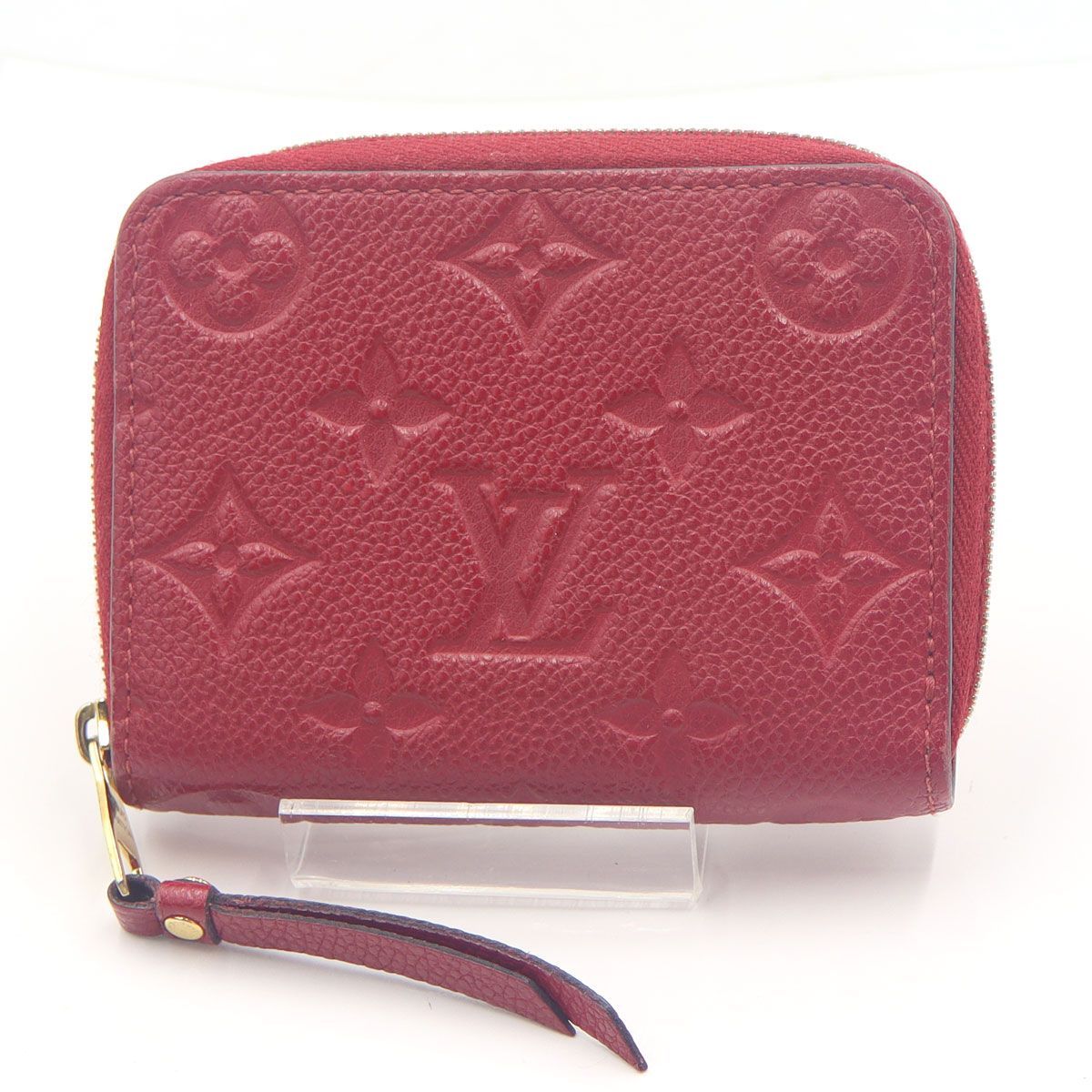 ルイヴィトン（LOUIS VUITTON）モノグラム・アンプラント　ジッピー・コインパース　M60740　W11cm×H8.5cm×D2cm　レディース（中古）