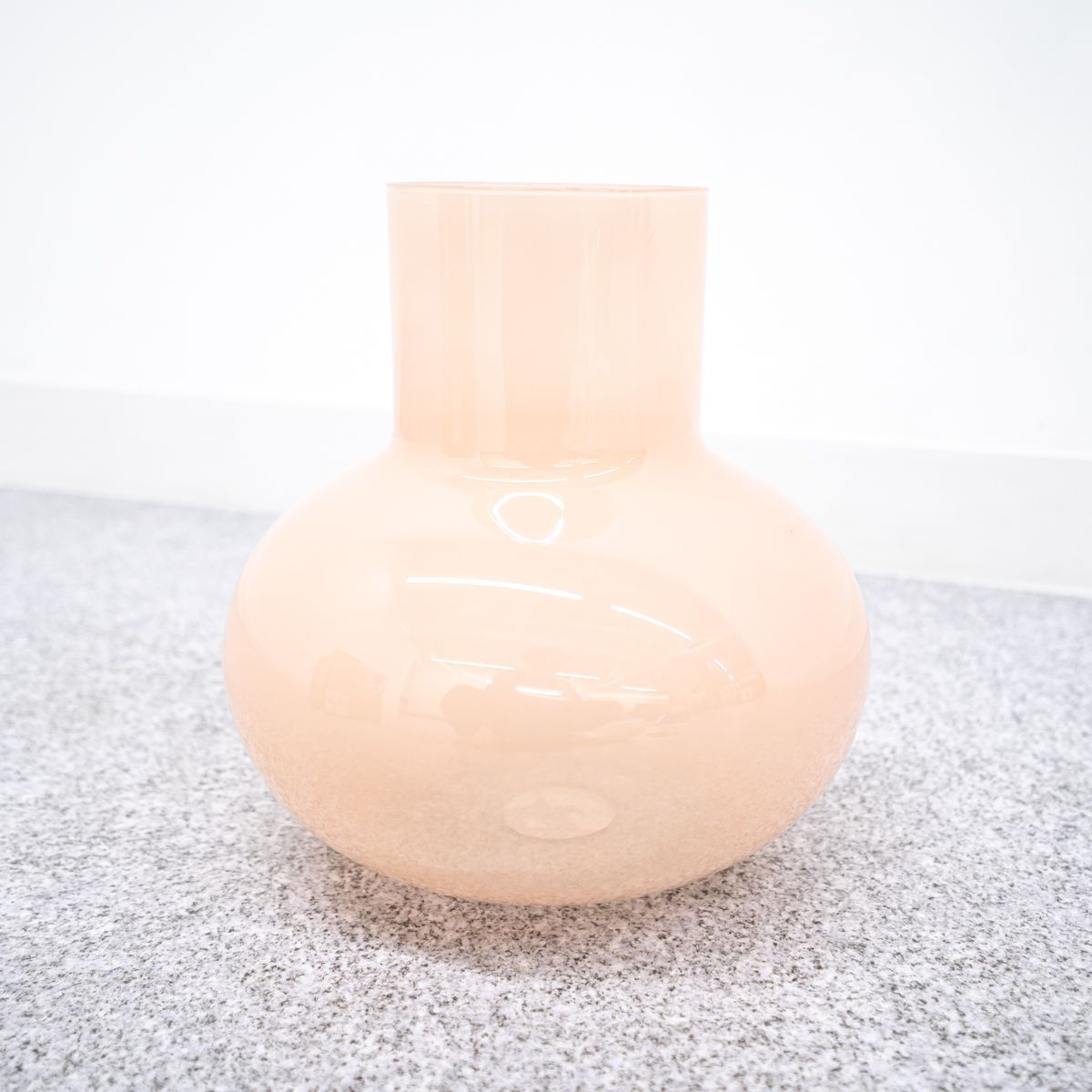 【Sランク】URBAN NATURE CULTURE / アーバン・ネイチャー・カルチャー / Vase Collo Peach Whip / ベース コロ ピーチ ホイップ / フラワーベース / 花瓶 / ガラス / ピーチ