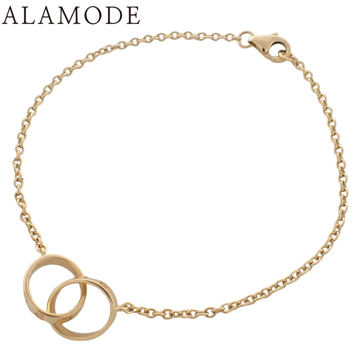 CARTIER(カルティエ) ラブコレクション LOVE ブレスレット チェーン B6027100 イエローゴールド K18YG 3.7g ブレスレット アクセサリー ジュエリー ベビーラブ ラブブレスレット ゴールド金 40802205397【アラモード】