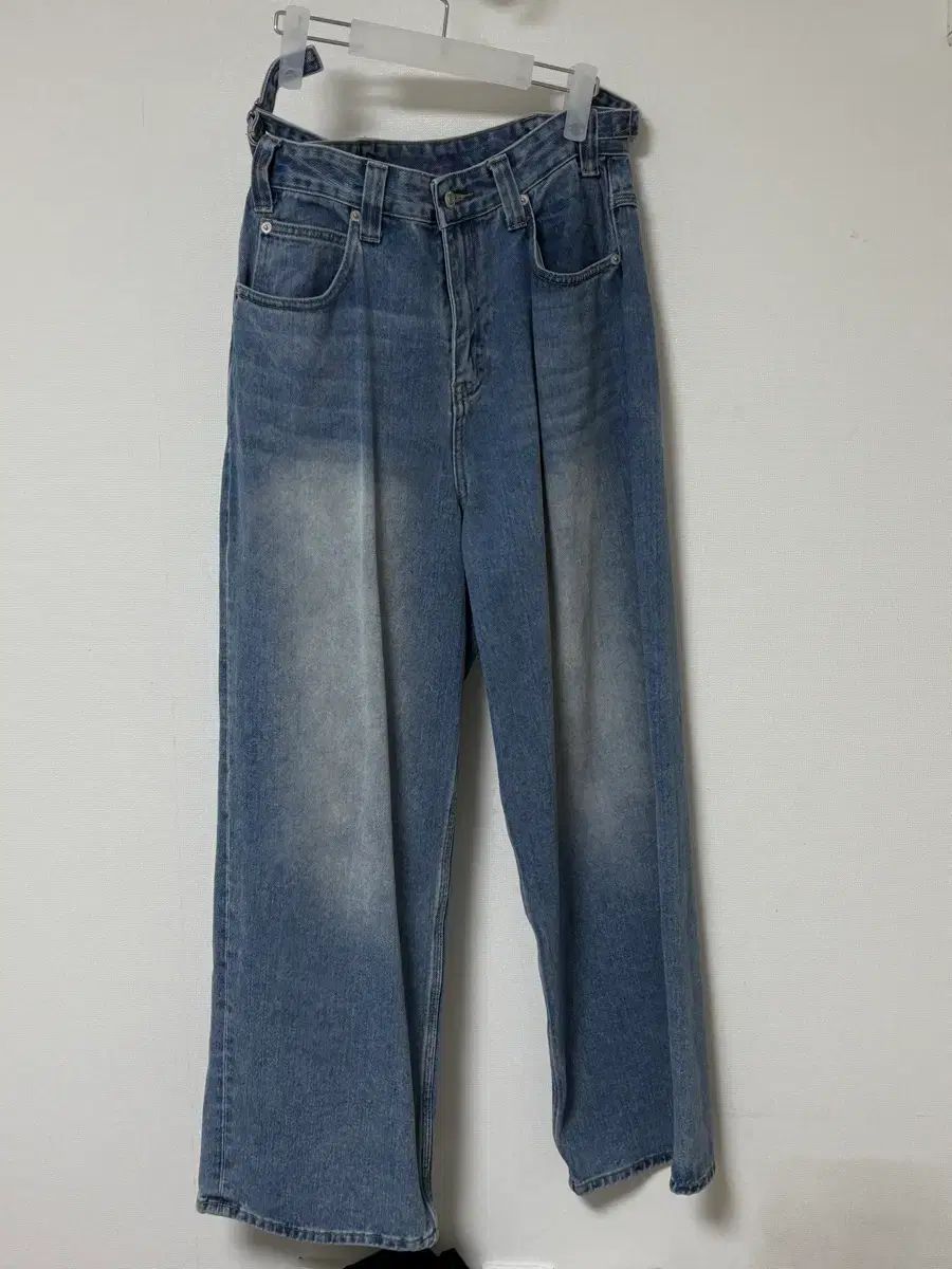 ナウン ワイドデニムパンツ mid blue 7,086円
