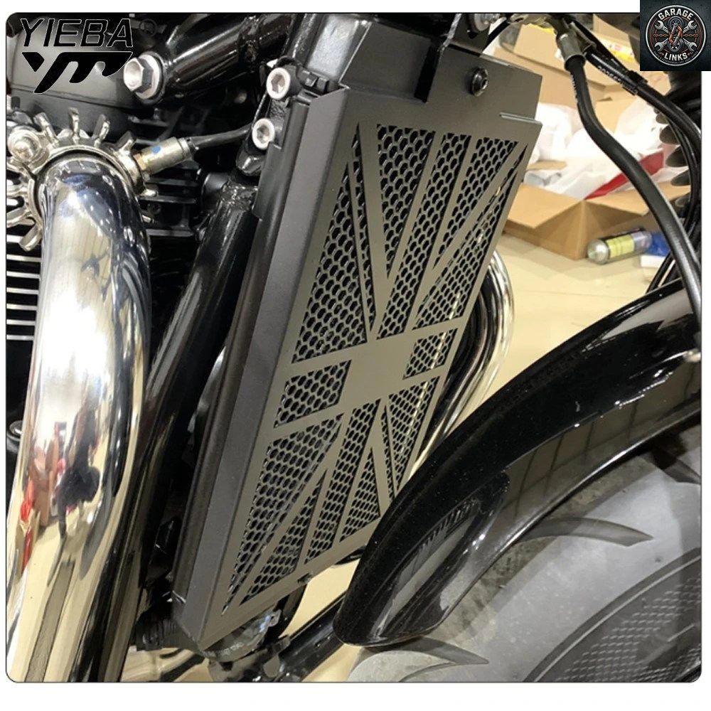 ラジエーターグリルガードカバー ウォータータンクプロテクター T120 T100 スピードツイン ストリートカップ ツイン スラクストン 2017 201