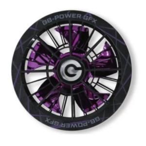 【新品・3営業日で発送】長信ジャパン GB-POWER 30Vファンセット SWAG Bパープル GFXS-BP