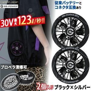 【新品・3営業日で発送】長信ジャパン GB-POWER 30Vファンセット SWAG Bシルバー GFXS-BS