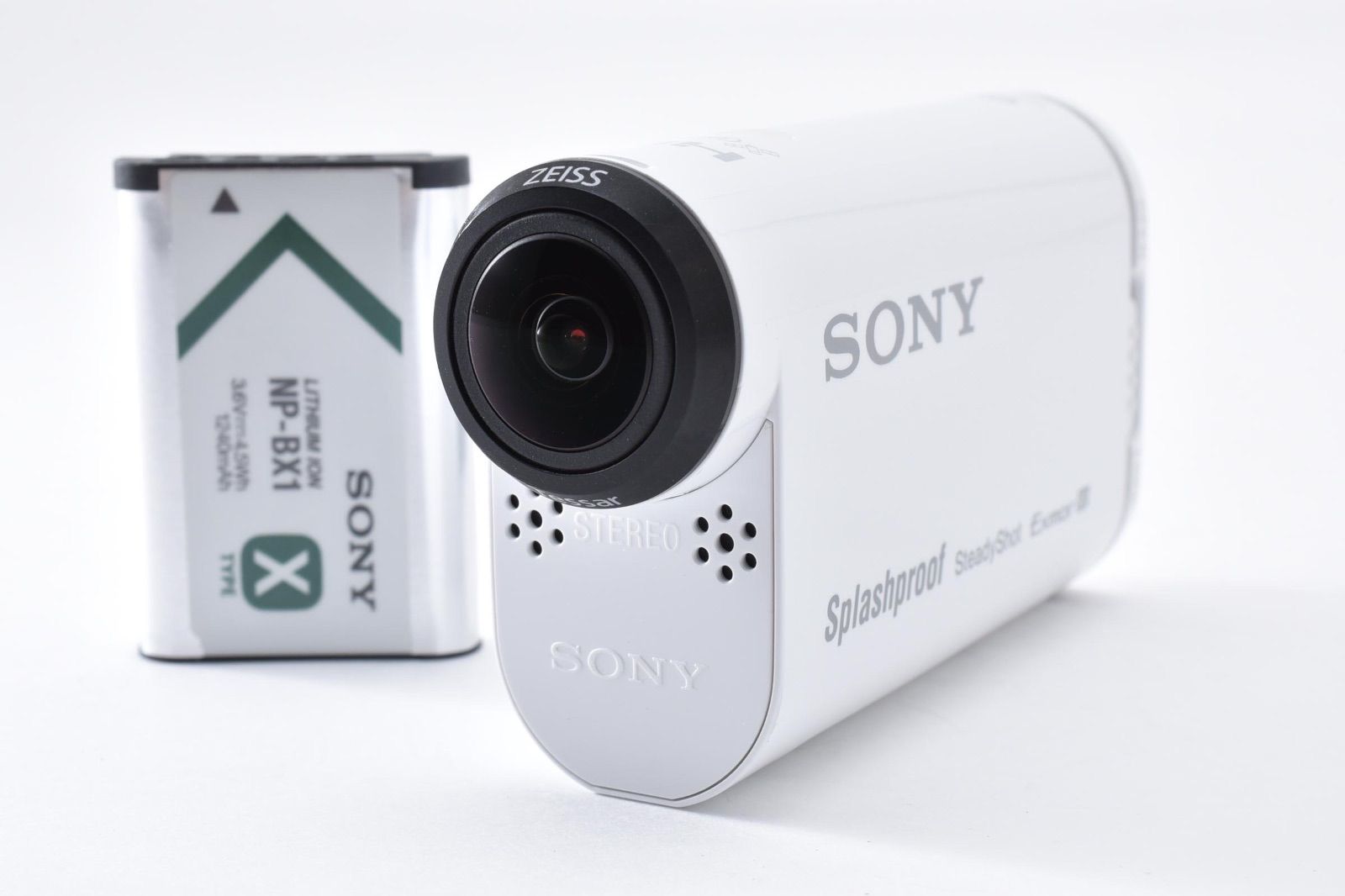 ★良品★ SONY ソニー HDR-AS200 VHDウェアラブルカメラ アクションカム Splashproof SteadyShot ＃4682