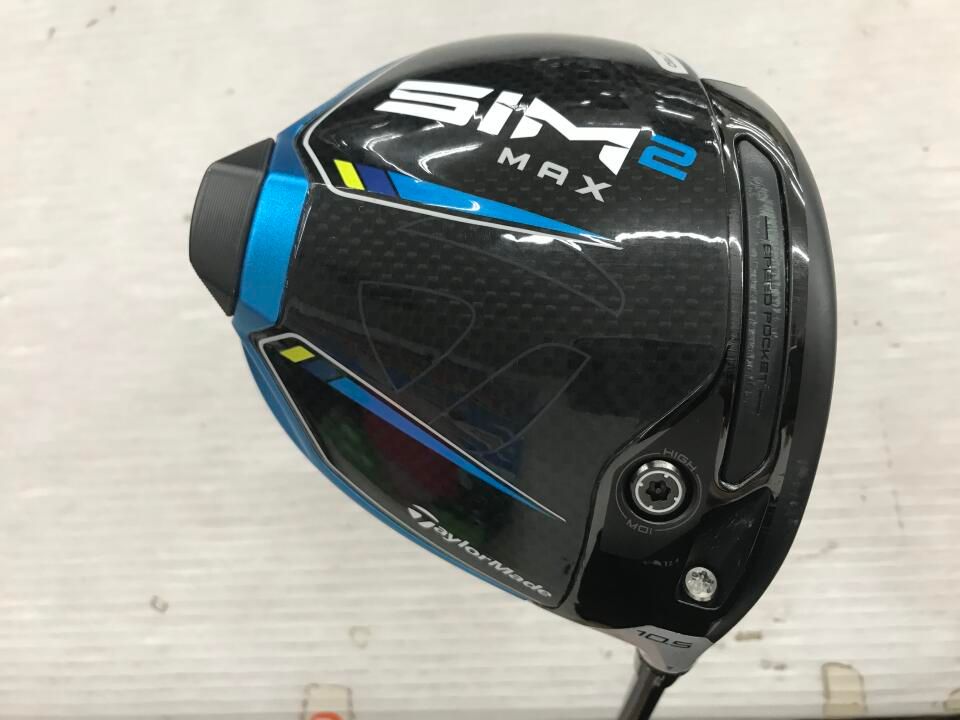 テーラーメイド　SIM2 MAX　10.5度　TENSEI BLUE TM50(SIM2)　Sフレックス　ドライバー　中古【最短即日発送】