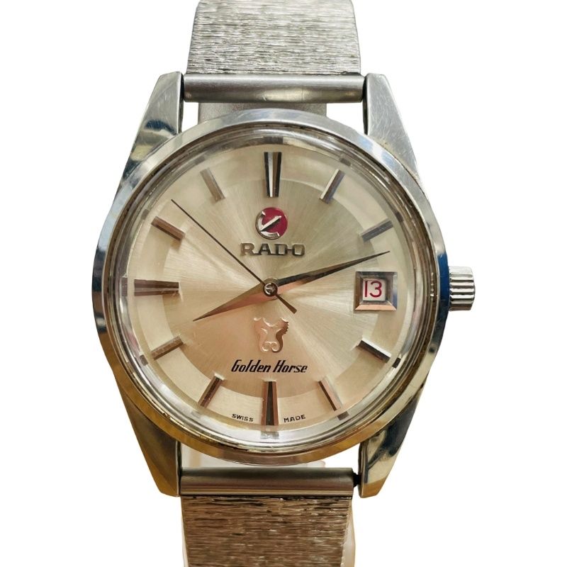 RADO ラドー ゴールデンホース 623.3001.4 腕時計メンズ 自動巻き シルバー文字盤 動作品 【中古】 12607K355