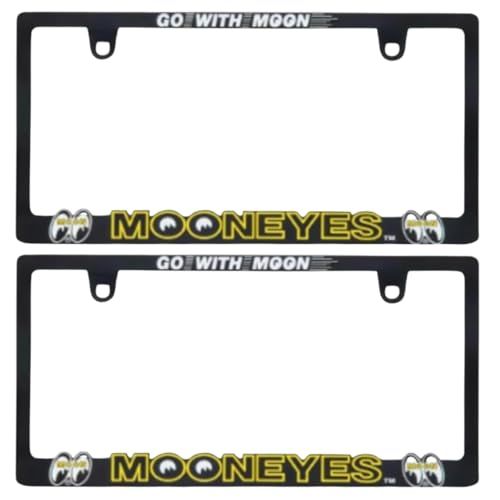 【2枚セット】新基準対応 3D ムーンアイズ ロゴ ライセンスフレーム MOONEYES ムーンアイズ MG062BKMOt d7b299fe 5,869円