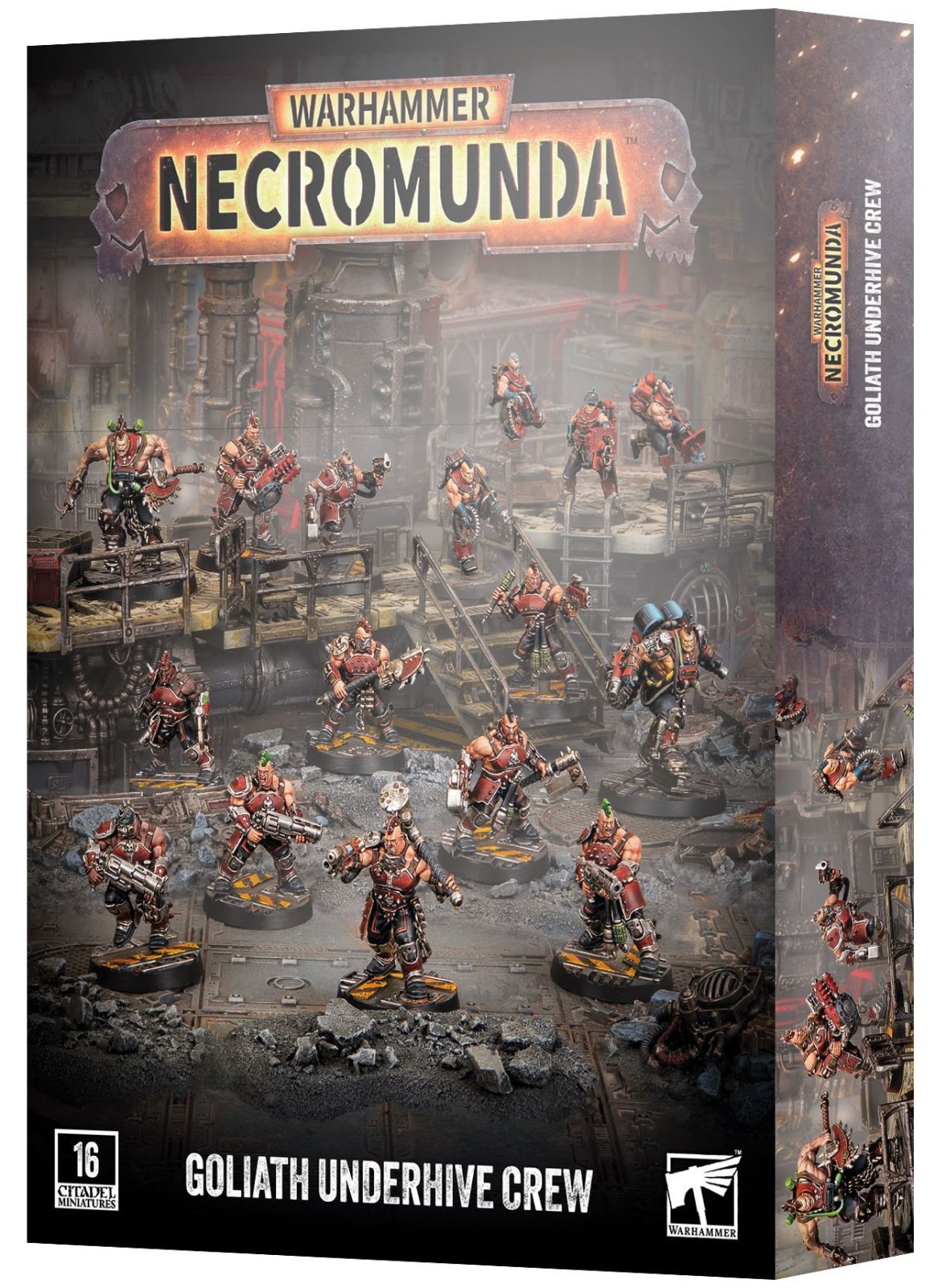 【事前予約20%OFF】【ウォーハンマー】ネクロムンダ：ゴライアス アンダーハイヴ・クルー NECROMUNDA: GOLIATH UNDERHIVE CREW 10,720円