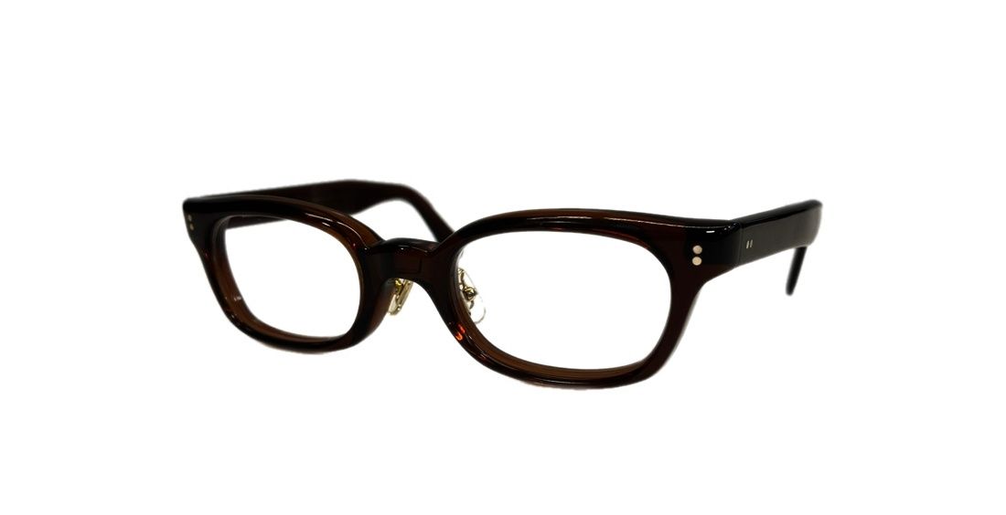 ハクサンメガネ 白山眼鏡店 × TENDERLOIN IN THE WIND インザウィンド T-JERRYS ブラウン 眼鏡・サングラス 眼鏡 ブラウン 101G-368