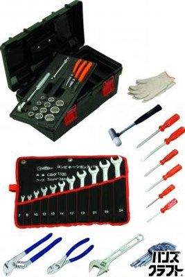 ■【未使用】SUPER TOOL スーパーツール S6500N プロ用標準工具セット ツールセット 48点セット【ハンズクラフト宮崎新名爪店】 24,420円