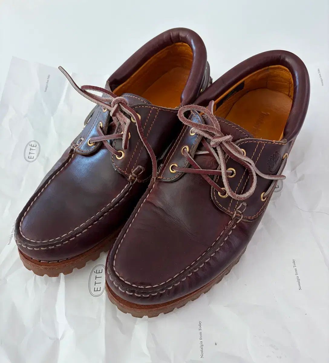 Timberland ティンバーランド ボートシューズ 3アイ 285サイズ 出品 11,380円