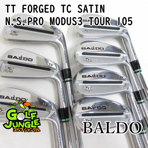 【中古】アイアンセット バルド TT FORGED TC SATIN N.S.PRO MODUS3 TOUR 105 S 25 アイアンセット 地クラブ カスタム スチールシャフト おすすめ メンズ 右[4