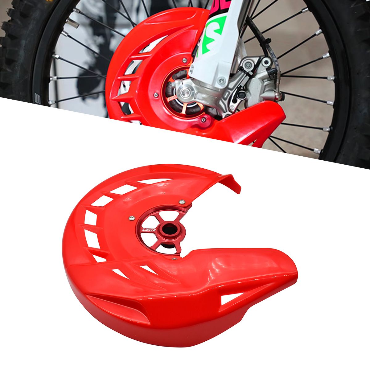 ホンダ CR125R/CR250R/CRF250R/CRF450R 用 フロントブレーキディスクガード