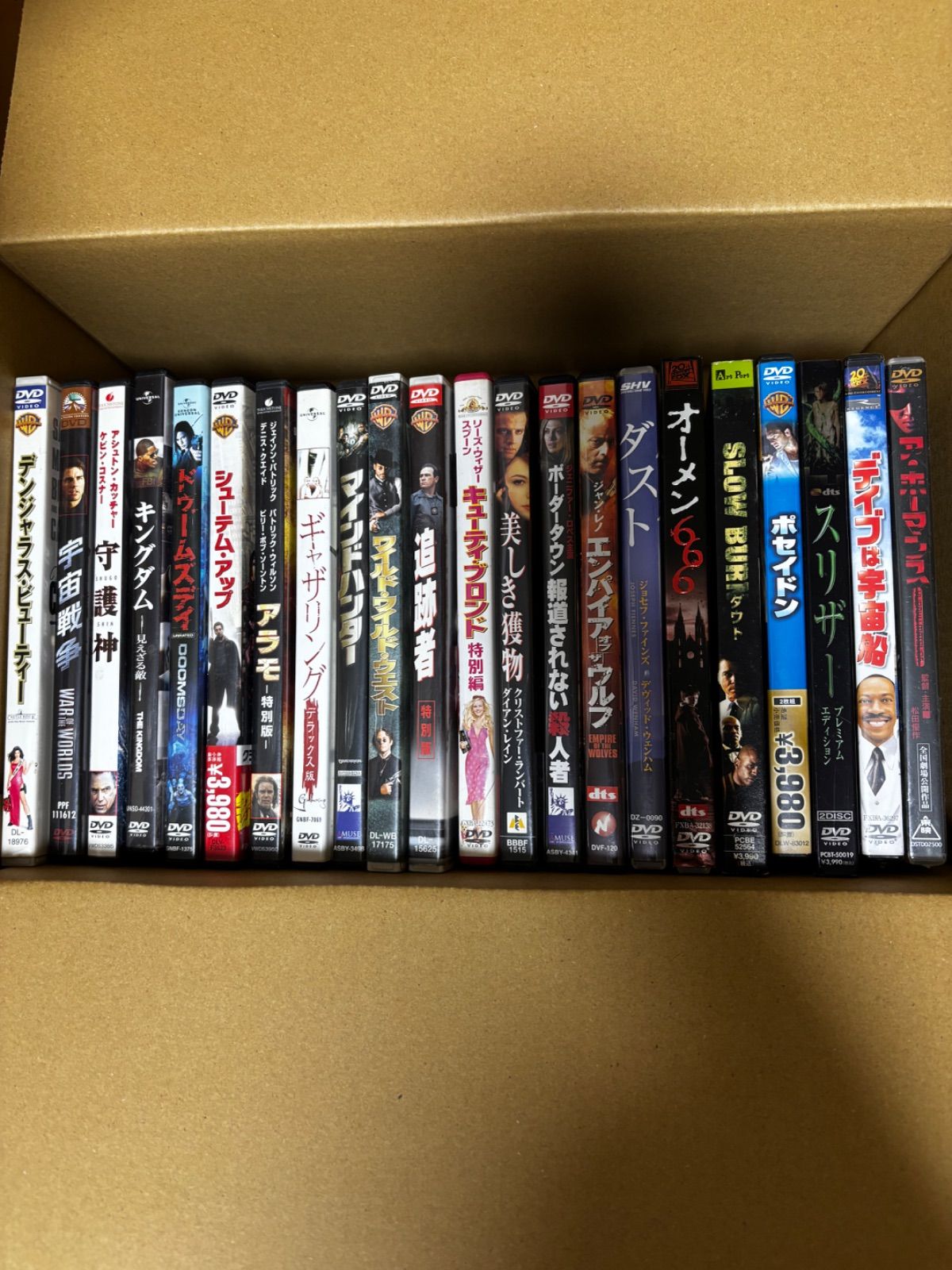 【中古】洋画　DVD 24本まとめ売り 6,000円